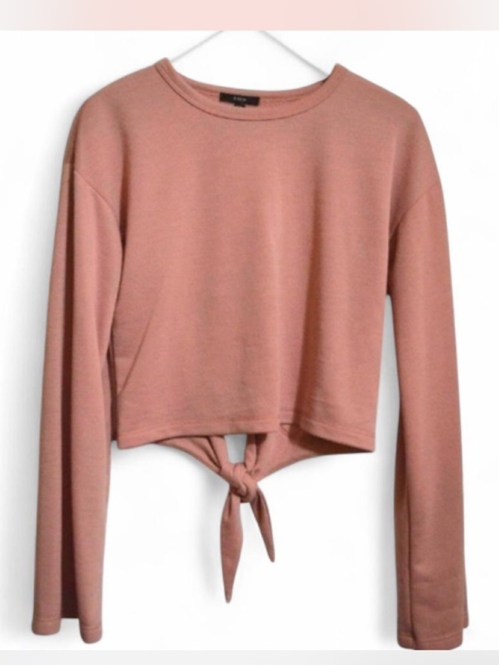 NWT - Drew Women’s Pink Open Back Tie Sweatshirt XS